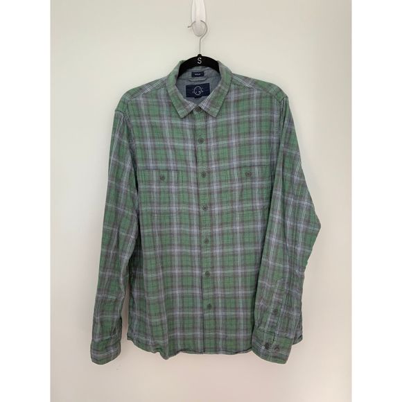 Eventide Other - EUC Even Tide Washed Out Plaid Button Down